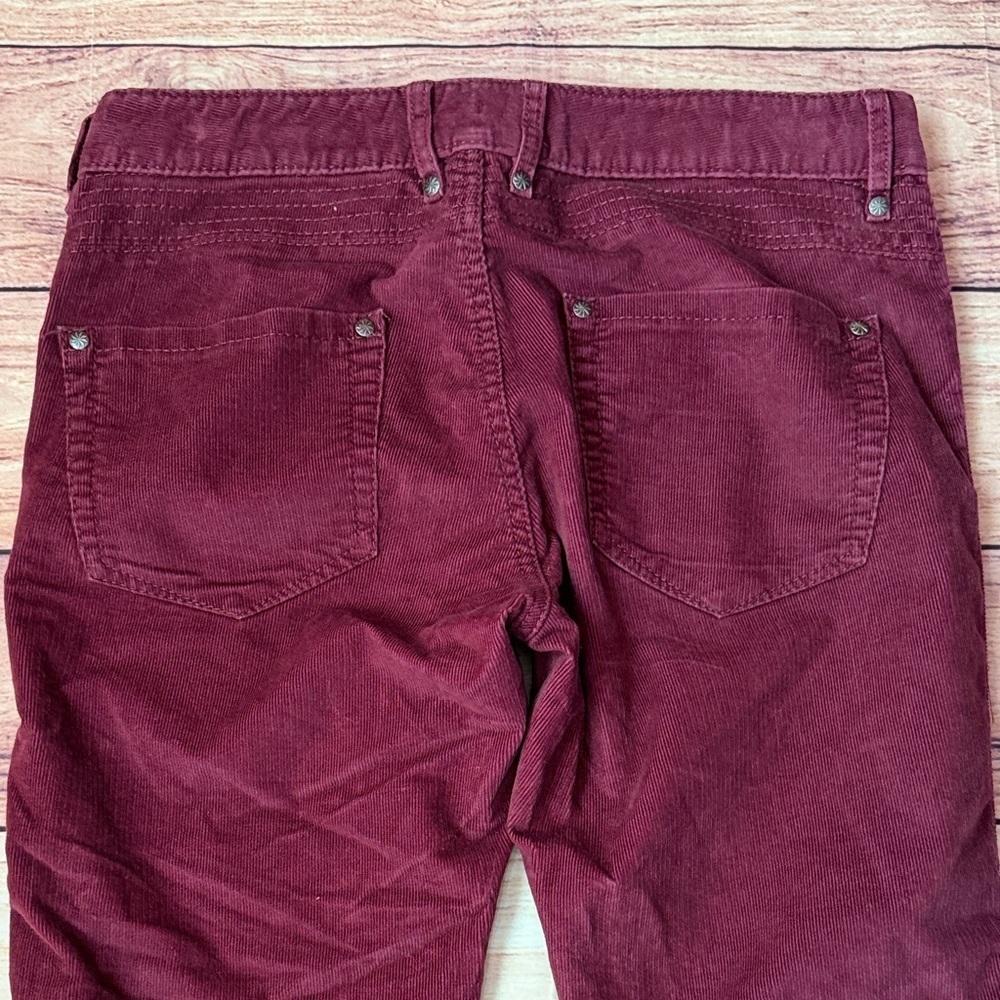 Athleta Maroon Straight Leg Corduroy Pants for Women - Picture 9 of 9
